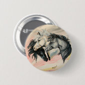 Schatten des Graus Button (Vorne & Hinten)