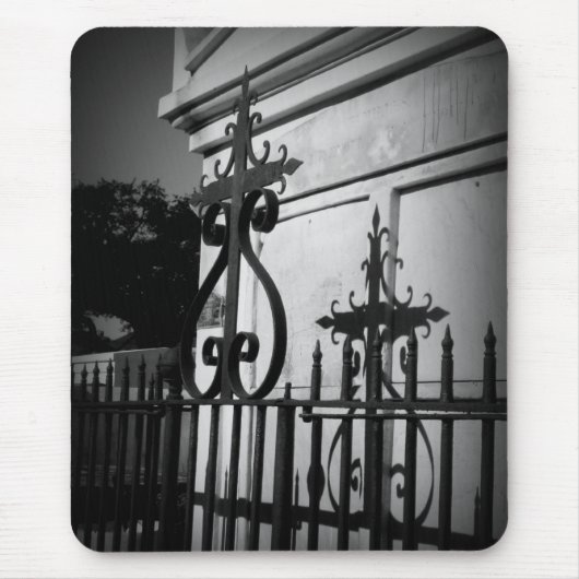 Schatten des Kreuzes 1 Mousepad (Vorne)