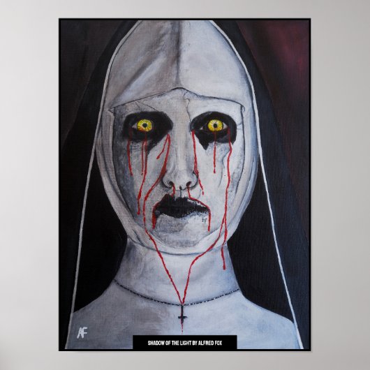 Schatten des Licht Gemäldes von Alfred Fox Poster (Vorne)