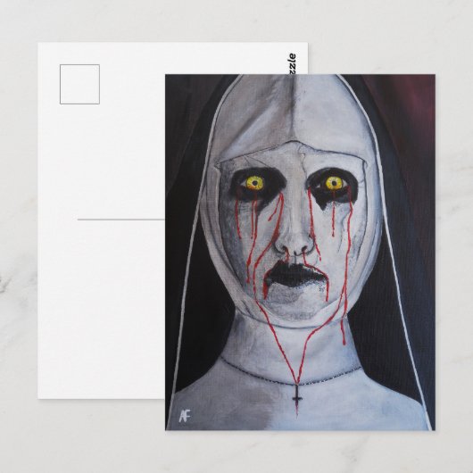 Schatten des Licht Gemäldes von Alfred Fox Postkarte (Vorne/Hinten)