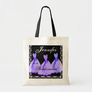 SCHATTEN DES LILA ridesmaid kleidet Taschen-Tasche Tragetasche