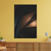 Schatten des Luxus Leinwanddruck (Insitu (Wohnzimmer))