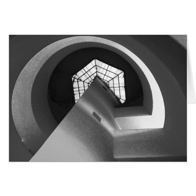 Schatten des New York Guggenheim, Karte (Vorderseite (Horizontal))