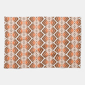 Schatten des orange Geschirrtuchs Handtuch (Horizontal)