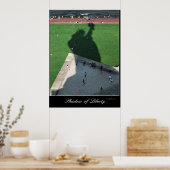 Schatten des Posters der Freiheit Poster (Küche)