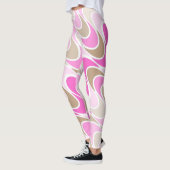 Schatten des Rosas u. des Browns in Leggings (Links)