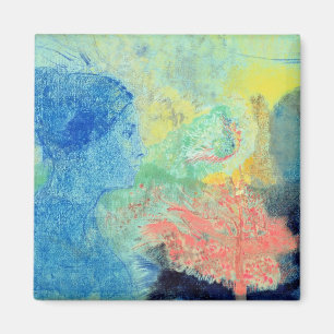 Schatten des Schlafes (Pastell auf Papier Magnet