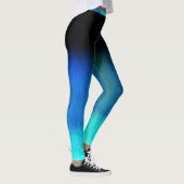 Schatten des verrückten Blaus Leggings (Rechts)