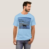 Schatten eines Hundes T-Shirt (Vorne ganz)