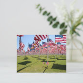 Schatten eines Kreuzes Postkarte (Stehend Vorderseite)