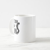 Schatten eines Mann Special Silhouette V2 Aufklebe Kaffeetasse (Vorderseite Links)