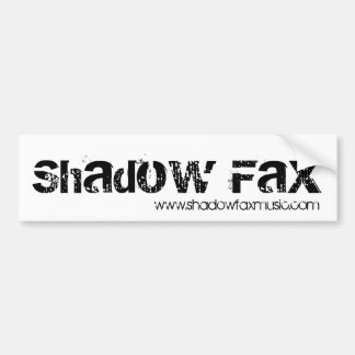 Schatten-Fax-Autoaufkleber Autoaufkleber