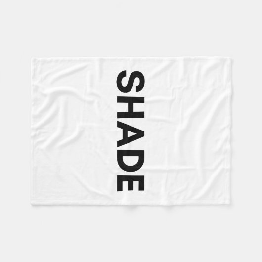 Schatten Fleecedecke (Vorderseite (Horizontal))