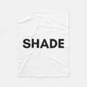 Schatten Fleecedecke (Vorderseite)