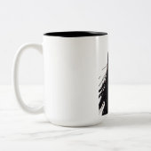 "Schatten flüstern: Der Spektralbewahrer des Schre Zweifarbige Tasse (Links)