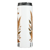 SCHATTEN FÜR BROWN FALL RAINBOW & PUMPKIN THERMOSBECHER (Rückseite)