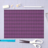 SCHATTEN FÜR LILA DIAMOND-RAUTE SEIDENPAPIER (Handwerk)