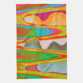 Schatten-Gespräch - orientalische Geschirrtuch (Vertikal)