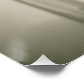 Schatten im Morgenlicht Poster (Ecke)