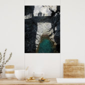 Schatten in Monterosso al Mare Poster (Küche)