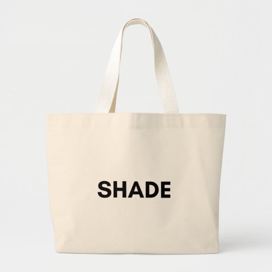 Schatten Jumbo Stoffbeutel (Vorne)