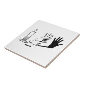 Schatten-Kaninchen durch LightIllusions.com Fliese (Seite)