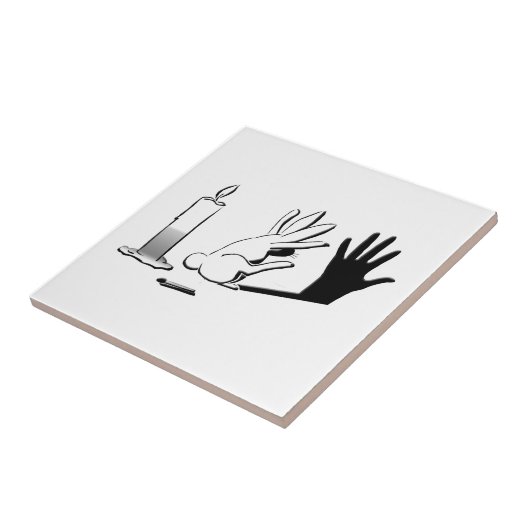 Schatten-Kaninchen durch LightIllusions.com Fliese (Seite)