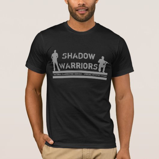 Schatten-Krieger - nationale heimliche T-Shirt (Vorderseite)