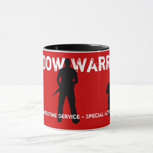 Schatten-Krieger - nationale heimliche Tasse (Zentrum)