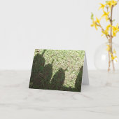 Schatten-Kürbise Karte (Gelbe Blume)