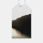 Schatten - Landschaftskunst Geschenkanhänger (Rückseite)