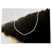 Schatten - Landschaftskunst Große Geschenktüte (Vorderseite)