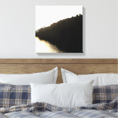 Schatten - Landschaftskunst Leinwanddruck (Insitu (Schlafzimmer))