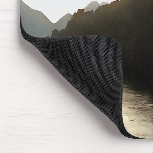 Schatten - Landschaftskunst Mousepad (Ecke)