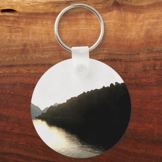 Schatten - Landschaftskunst Schlüsselanhänger (Vorderseite)