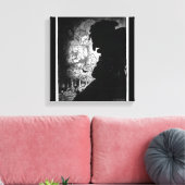 Schatten Leinwanddruck (Insitu (Wohnzimmer))