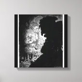 Schatten Leinwanddruck (Vorderseite)