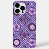 SCHATTEN LILA MANDALA-PATTER Case-Mate iPhone HÜLLE (Rückseite)