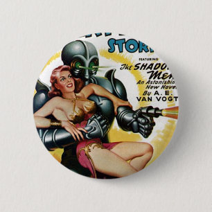 Schatten-Männer vom Raum Button
