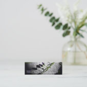 Schatten Mini Visitenkarte (Stehend Vorderseite)