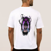 🌑⚔️Schatten-Monarch⚔️🌑 T-Shirt (Rückseite)