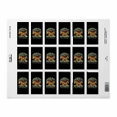 Schatten oder nicht, es ist immer noch mein Geburt Adressaufkleber (Vorne)