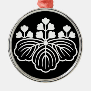 Schatten-Paulownie mit 5&3 Blüten Ornament Aus Metall