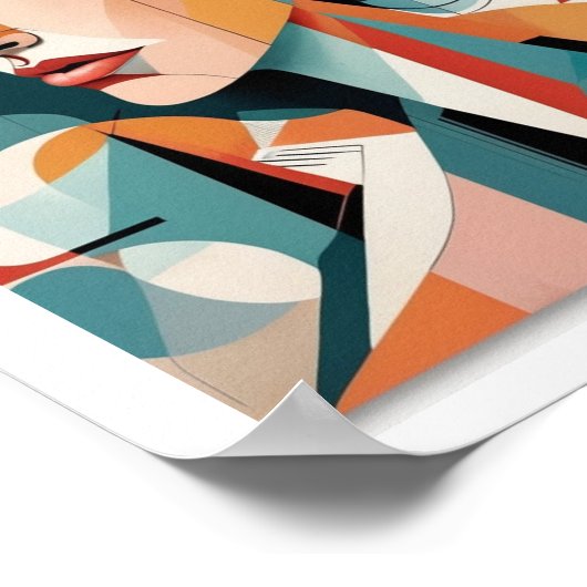 Schatten Poster (Ecke)