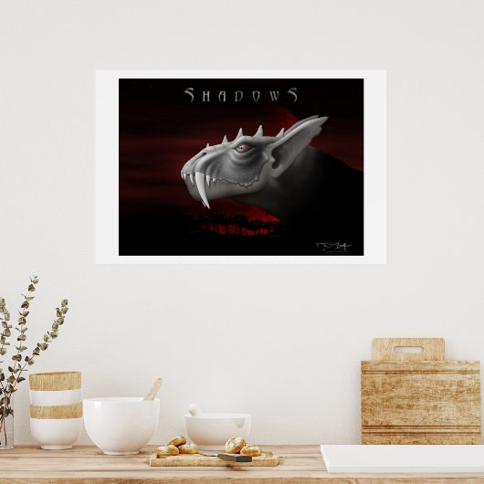 Schatten Poster (Küche)