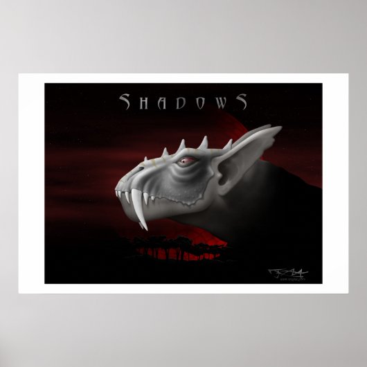 Schatten Poster (Vorne)