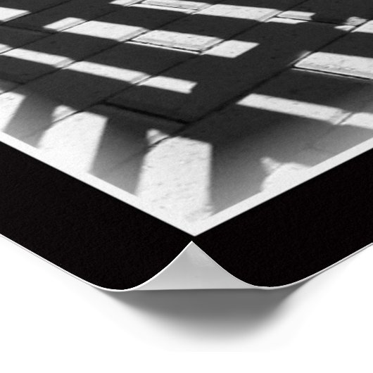 Schatten Poster (Ecke)