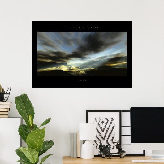 Schatten Poster (Heimbüro)