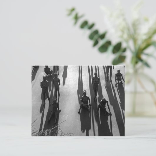 Schatten Postkarte (Stehend Vorderseite)