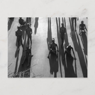 Schatten Postkarte